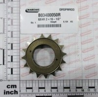 Koło zębate GASPARDO B03400050R | poltechparts.pl