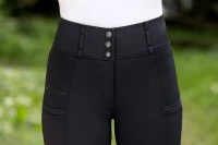 Bryczesy HighWaist, damskie, czarny, roz.… | poltechparts.pl