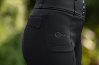 Bryczesy HighWaist, damskie, czarny, roz.… | poltechparts.pl