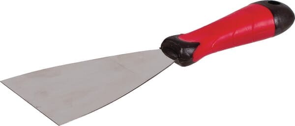 Szpachelka ze stali nierdzewnej 80 mm uchwyt 2 KP