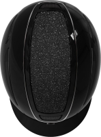 Kask jeździecki Elite, lakierowany czarny… | poltechparts.pl