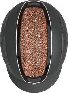Kask jeździecki Elite, różowe złoto, 53-55 cm, Covalliero