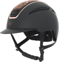 Kask jeździecki Elite, różowe złoto, 53-5… | poltechparts.pl