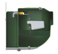 Poidło dla bydła S60, podwójne, 58 l, mon… | poltechparts.pl