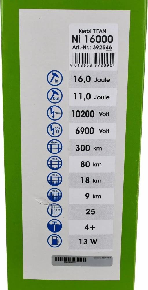 Elektryzator sieciowy TITAN Ni 16000, na… | poltechparts.pl