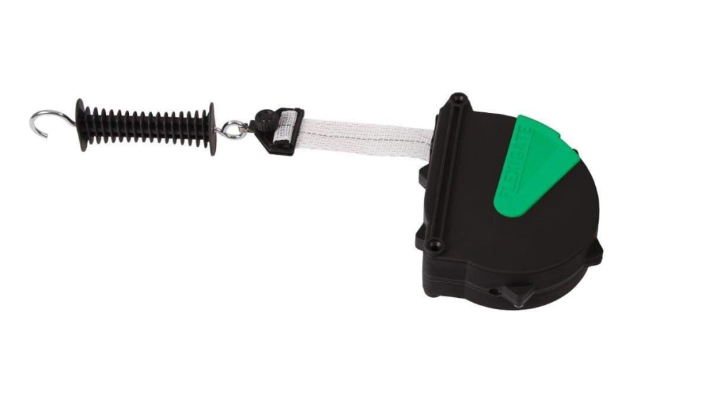 Zestaw bramowy do ogrodzeń elektrycznych Flexigate z taśmą, 7,5 m x 40 mm, Kerbl