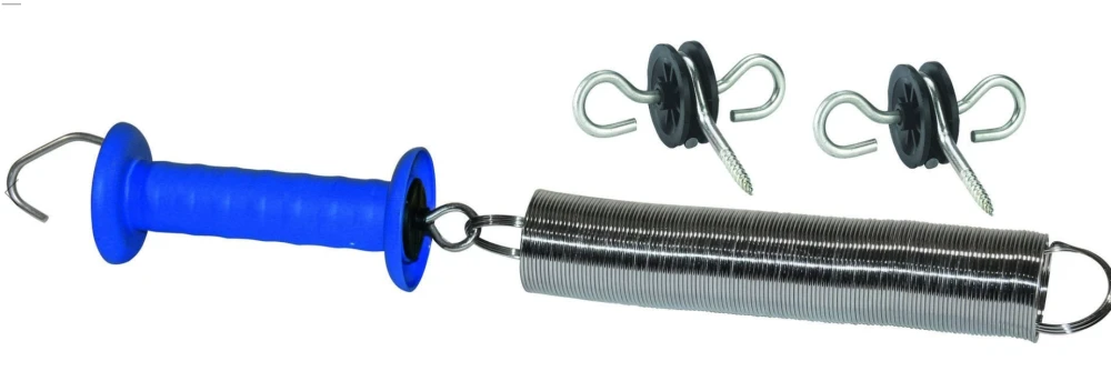 Zestaw bramowy z dwoma izolatorami bramowymi Classic, blister, niebieski, Kerbl