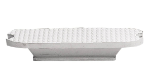 Wkładki do strzemion, biały, 12 cm, para, blister, Kerbl
