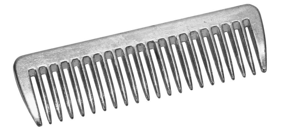 Grzebień do grzywy konia, aluminium, 9 cm, blister, Covalliero