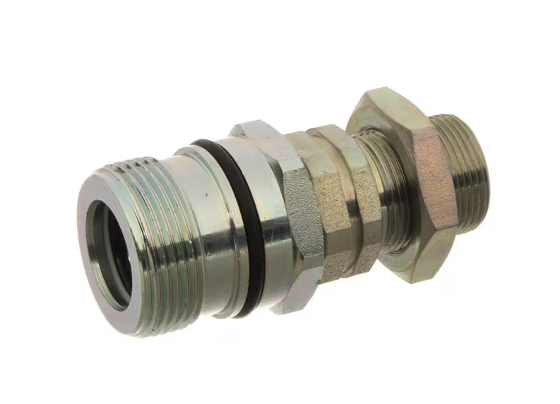 Szybkozłącze skręcane 1/2" gwint grodziowy M22x1.5 18L - gniazdo SKSF12N26