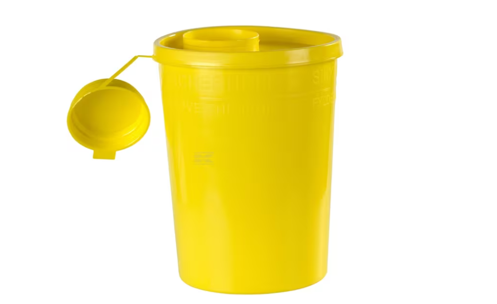 Pudełko na zużyte igły 2.5 l żółte