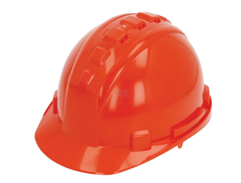 Kask ochronny z tworzywa ABS, pomarańczowy KH10010001