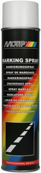 Farba do znakowania w sprayu, biała 600 ml