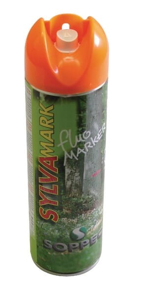 Spray znakujący do prac leśnych Fluo Marker Soppec, pomarańczowy