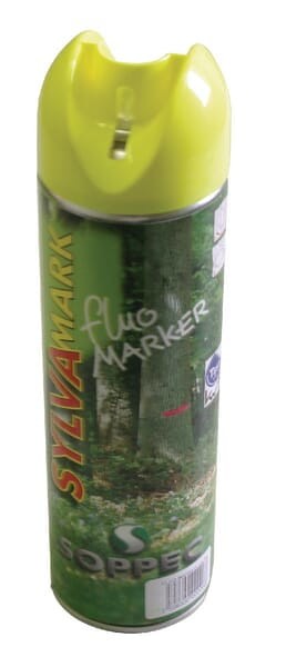 Spray znakujący do prac leśnych Fluo Marker Soppec, żółty