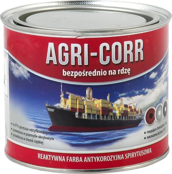 Farba Agri-Corr (Corr-Active), podkładowa czerwona 0,5 l