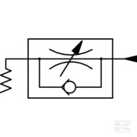 Zawór dławiąco-zwrotny 1/8" | poltechparts.pl