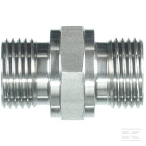 Złącze redukcyjne, gwint zewnętrzny 1/2" x 3/8" BSP ze stali nierdzewnej