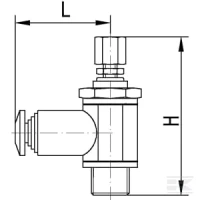Zawór sterujący przepływem G 1/8 a - SQ 8 | poltechparts.pl