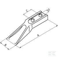 Ząb do minikoparki | poltechparts.pl