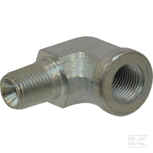 Złącze kolankowe 90° gwint zewnętrzny 1/8" BSP x gwint wewnętrzny 1/8" BSPT