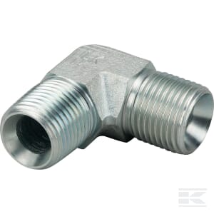 Złącze kolankowe 90° gwint zewnętrzny 1/2" BSP x gwint zewnętrzny 1/2" BSPT