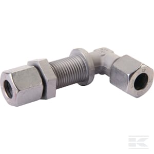 Złącze kolankowe grodziowe M22x1.5 15L