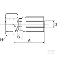 Końcówka DN10-1/2" BSP | poltechparts.pl