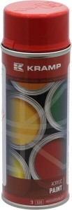 Lakier pasujący do maszyn Weidemann, czerwony 2004 400 ml
