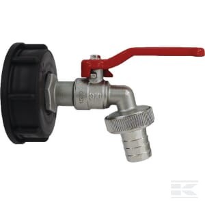 Adapter zbiornika IBC S60x6 z zaworem czerpalnym 3/4"