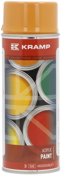 Lakier pasujący do maszyn Case, żółty Power Tan 400 ml