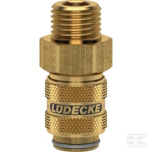 Szybkozłącze gwint zewnętrzny 3/8" BSP | poltechparts.pl