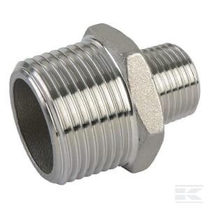 Złącze redukcyjne stal nierdzewna 2x gwint zewnętrzny 2"x1-1/2"