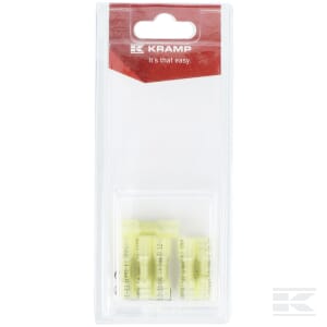 Końcówka przewodu płaska, żeńska, żółta 6.3x0.8 mm - 4.0-6.0 mm? (6)