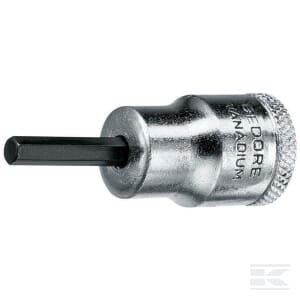 Nasadka imbus 3/8" Gedore, 4 mm | poltechparts.pl