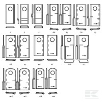 Nożyk kosiarki | poltechparts.pl