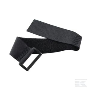 Opaska rzepowa nylon, czarna 100 mm