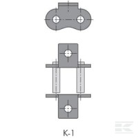 Ogniwo łączące z klipsem K-1 | poltechparts.pl