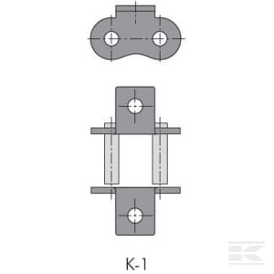 Ogniwo łączące z klipsem K-1