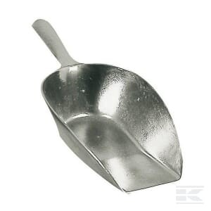 Szufla do paszy aluminiowa, okrągła 900 g