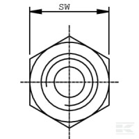 Złącze redukcyjne 1/2" x 3/4" NPT | poltechparts.pl