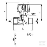 Zawór regulacji przepływu | poltechparts.pl