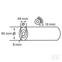 Wałek do malowania ścian, V star, Dualon… | poltechparts.pl
