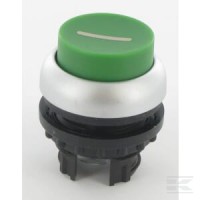 Przycisk, zielony I wysoki z samopowrotem | poltechparts.pl