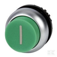 Przycisk, zielony I wysoki z samopowrotem | poltechparts.pl