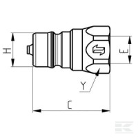 Szybkozłącze wtyczka 1/2" gwint wew. 1/2"… | poltechparts.pl