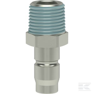 Króciec narzędziowy gwint zewnętrzny 1/2" BSP (gwint powlekany)