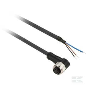 Kabel czujnika, M8, 2m, 3P, kątowy