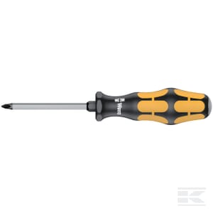 Wkrętak krzyżowy PZ z pobijakiem Wera, PZ1x80 mm