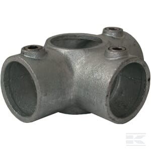 Łącznik 3-drożny 90° do konstrukcji rurowych 176-C 42.4 mm